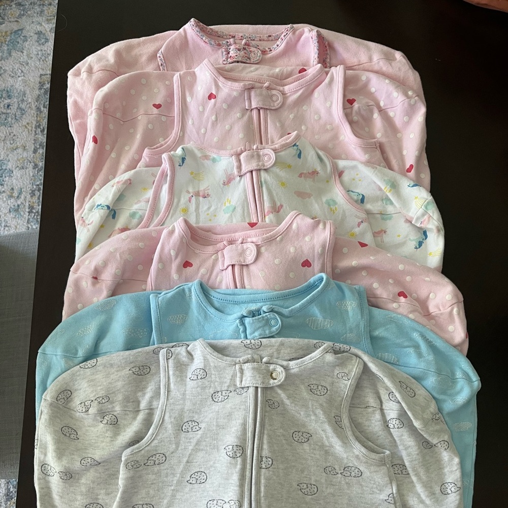 Carter sleep sacks (6)